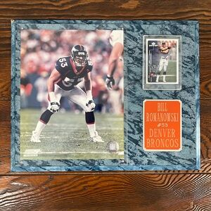 DENVER BRONCOS BILL ROMANOWSKI BRONCOS 1996-2001